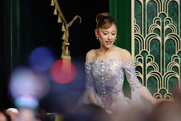 SINGAPORE SINGAPORE NOVEMBER 13 Ariana Grande attends the Wicked For Good AsiaPacific Premiere at Universal Studio...