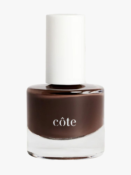 Côte Beauty Nail Polish in Tabacco in branded component on a light gray background